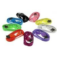 2m V8 Micro USB Colors Round Data Cable for Samsung and Other Phone (Assorted Colors)