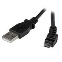 2m micro usb cable a to up angle micro b