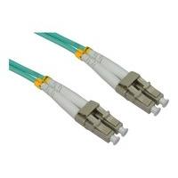 2M LC-LC 50/125 MMD OM3 CABLE - AQUA