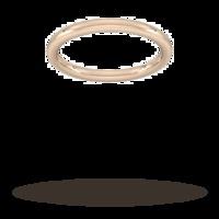 2mm Slight Court Heavy Wedding Ring In 18 Carat Rose Gold - Ring Size N