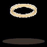 2mm Slight Court Standard Wedding Ring In 9 Carat Yellow Gold - Ring Size N