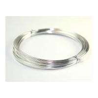 2mm Deco Coloured Craft Wire 5m Silver