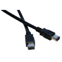 2m firewire 400 data cable 6 pin to 6 pin