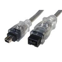 2m Firewire 800 Data Cable 9 Pin to 6-Pin