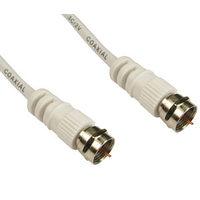 2m White Figure 8 Power Lead - Power Cable