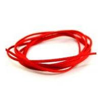 2mm Berisford Rope Ribbon Satin Cord 15 Red