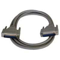 2m D25 Serial Cable All Lines Connected