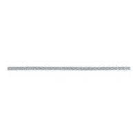 2mm Berisford Wired Metallic Rope Ribbon Cord 100 Silver