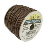 2mm Impex Thonging Cord Dark Brown