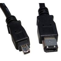 2m firewire 400 data cable 6 pin to 4 pin