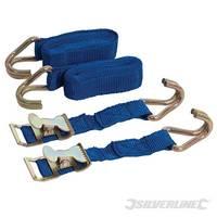 2m x 25mm 2pk Easy Lock Straps