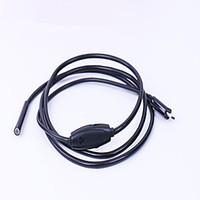 2m android hd endoscope camera borescope snake 55mm lens 6 led ip67 wa ...