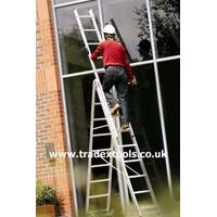 2m Combi 100 3 Section Multi-Functional Triple Aluminium Extension Ladder