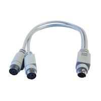 2m 6 pin mini din male male