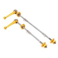 2Pcs Lixada Ultralight Quick Release Titanium Skewers for MTB Road Bike