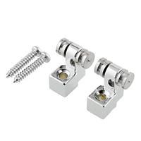 2pcs roller string tree retainer for electric guitar chrome