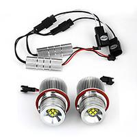 2pcs 20W Xenon White CREE 4LED Angel Eye Light Bulb Lamp for BMW E39 E60 E63 New