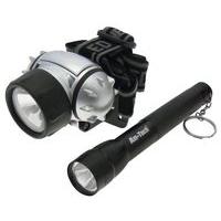 2pc Flashlight & Headlight Set