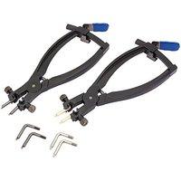 2pc Ratchet Circlip Plier Set