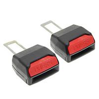 2Pcs Car Seat Belt Clip Extender Extension Safe Buckle