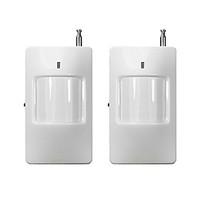 2pcs/lot Infrared Wireless PIR Sensor Motion Detector 433mhz Only Compatible with Alarm System of Supplier 15338