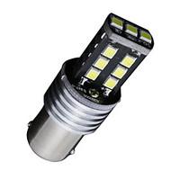 2PCS 1156 P21W BA15S LED Canbus 15SMD 2835 Backup Reverse Tail Brake Lights DC 12V-24V