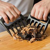 2PCS 2in1 Shred PorkBBQ Barbecue Grizzly Bear Paws Claws Meat Handler Fork Lift Tongs Pull Handler Tool