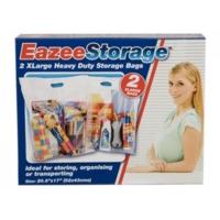 2pc Heavy Duty Zip Close Storage Bags