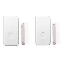 2pcs/Lot Wireless Window Door Sensor Magnetic Contact Detector 433mhz Only Work With Alarm System of Supplier 15338