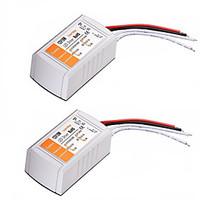 2PCSAC 110-240V to DC 12V 18W LED Voltage Converter