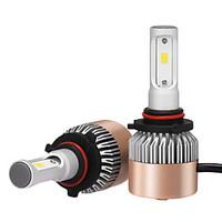 2pcs 9005 Headlight 72W 7200LM Philips LED KIT HIGH LOW Beam Replace Halogen Xenon 6500K 12V