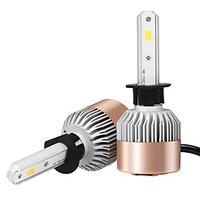 2pcs H1 CSP LED Car Headlight Bulb White Light 6500K 7200LM Driving Headlight High Beam Head lamp Auto Led Car Lighting