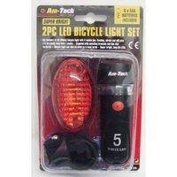 2pc Bicycle Safety Light Set