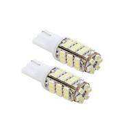 2pcs 42-SMD T15 12V LED Replacement Light Bulbs STICKER 921 912 906 - White