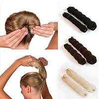 2pcs magic style hair styling tools buns braiders curling headwear hai ...