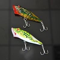 2pcs 83mm 125g fishing bait popper lure random color