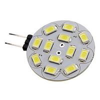 2w g4 led spotlight 12 smd 5730 180 210 lm warm white cool white dc 12 ...