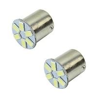 2W White DC12V 1156 1157 6LED 5630SMD Light Bulb LampTurn Signal Light Brake Light 2PCS