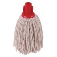 2Work 12oz PY Smooth Socket Mop Red Pack of 10 PJYR1210I