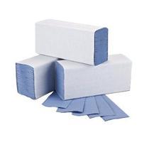 2work blue 1 ply m fold hand towel 242x240mm pack of 3000 2w71923