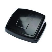 2work 50l swing bin top only black 50llid