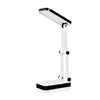 2W 24-LED White Light Rechargeable Fold Eyeshield Reading Table Desk Lamp