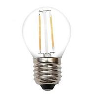 2W E26/E27 LED Filament Bulbs G45 2 COB 220 lm Warm White Decorative AC 220-240 V