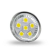 2W GU4(MR11) LED Spotlight MR11 6 SMD 5050 200 lm Cool White Decorative DC 12 V