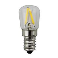 2w e14 led globe bulbs s14 2 cob 200 lm warm white dimmable ac 220 240 ...