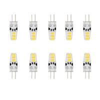 2W G4 LED Bi-pin Lights T 6 SMD 5730 140 lm Warm White / Cool White Waterproof DC 12 V 10 pcs
