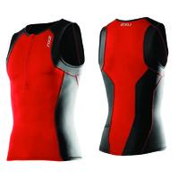 2XU - Active Tri Singlet Desert Red/Black MD