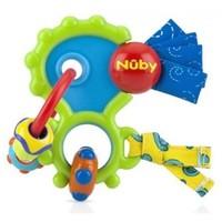 2X Nuby Wacky Teething Ring Teether