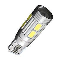 2x Canbus Wedge T10 White 192 168 194 W5W 10 5630 SMD LED Light Lamp Bulb Error Free 12V