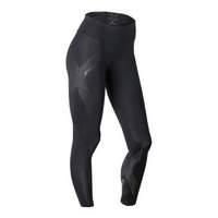 2xu Mid-rise Compression Tights Black Dotted Reflective Logo /compression Clothi /s